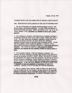 DCI Talking Points