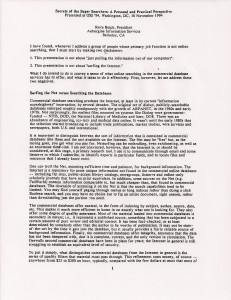 1994 Basch Super-Searchers Super-Searchers