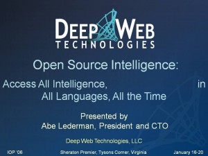 Lederman DeepWeb Abe Lederman