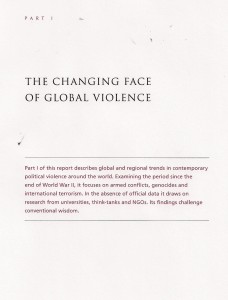 Changing Face of Global Violence Part I