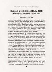 Steele on HUMINT