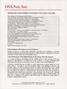 History of OSINT Recent History