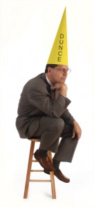 the dunce