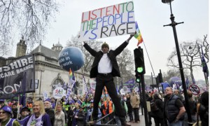 london people's rage
