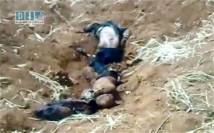 syria mass grave