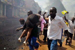 uganda protest