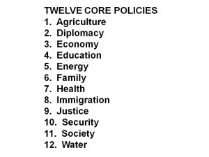 Substance 12 Policies Centered